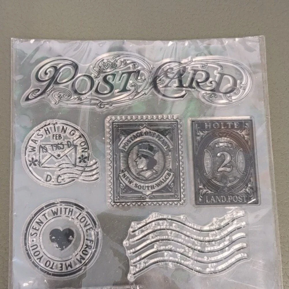 Clear Cling Stamp Set Journaling Bulletjournal Scrapbooking DIY Crafting